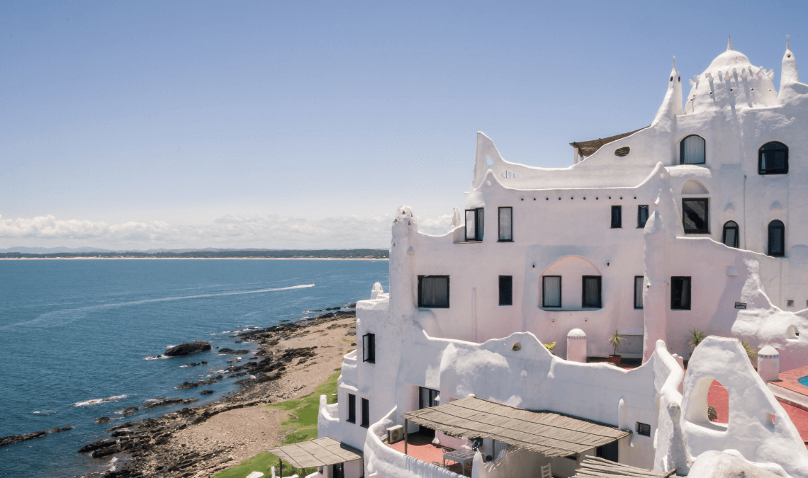 Casapueblo em Punta del Este no Uruguai