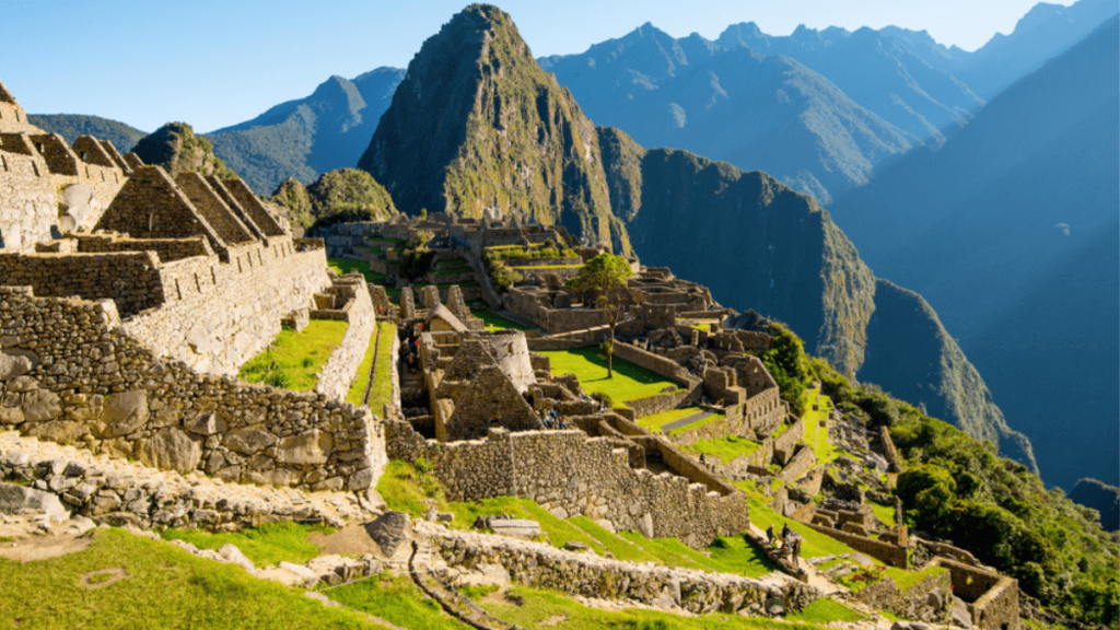 Machu Picchu no Peru