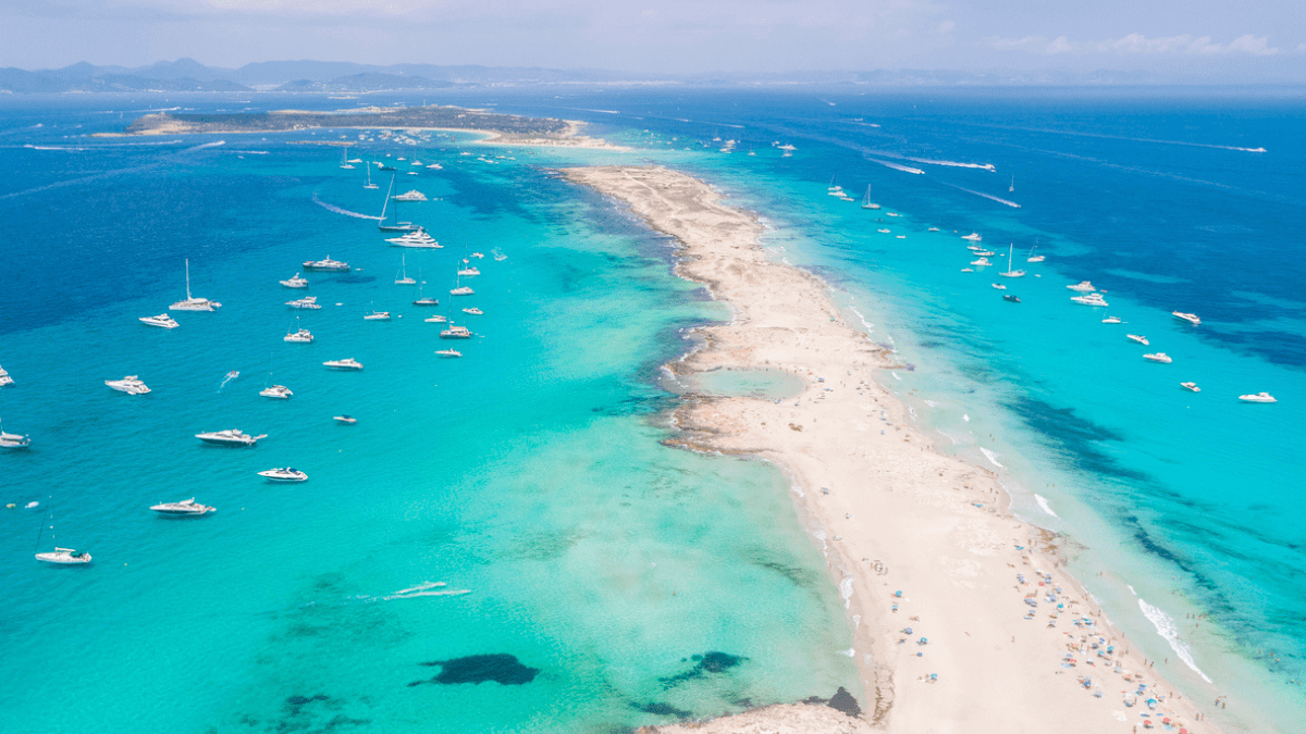 Ilha de Formentera em Ibiza