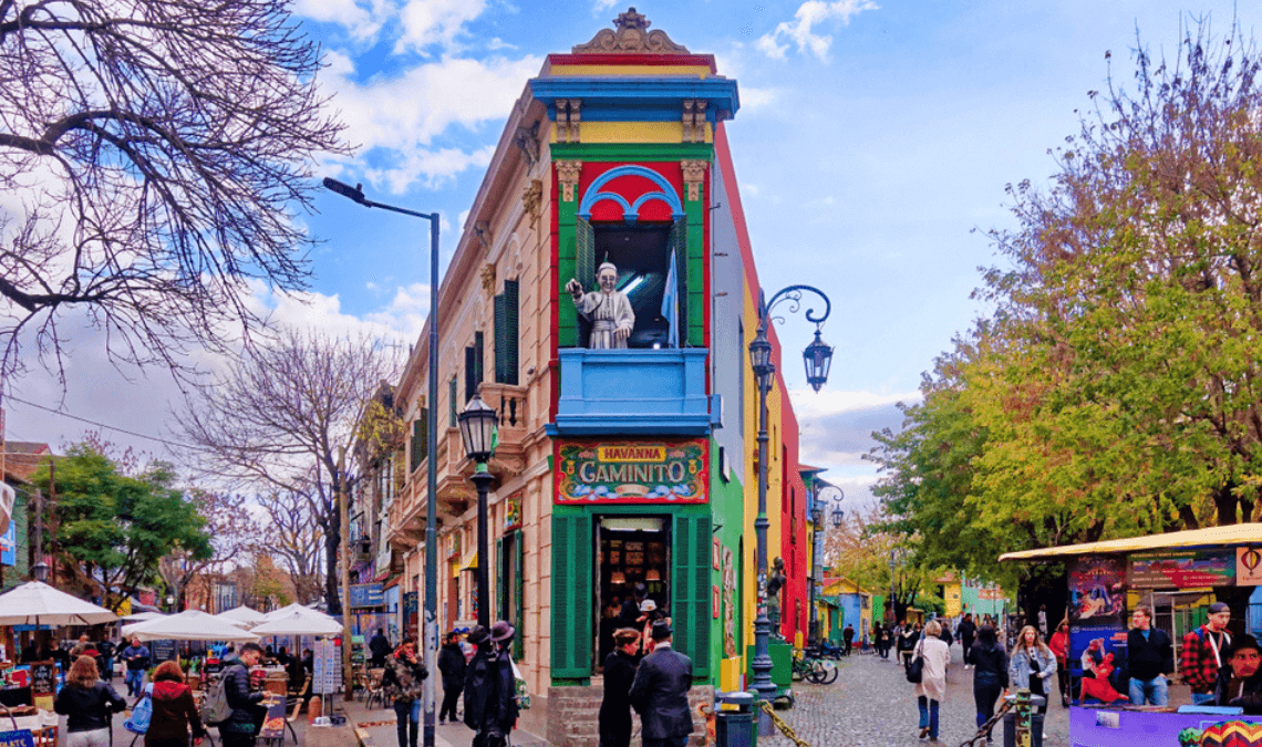 Caminito em Buenos Aires