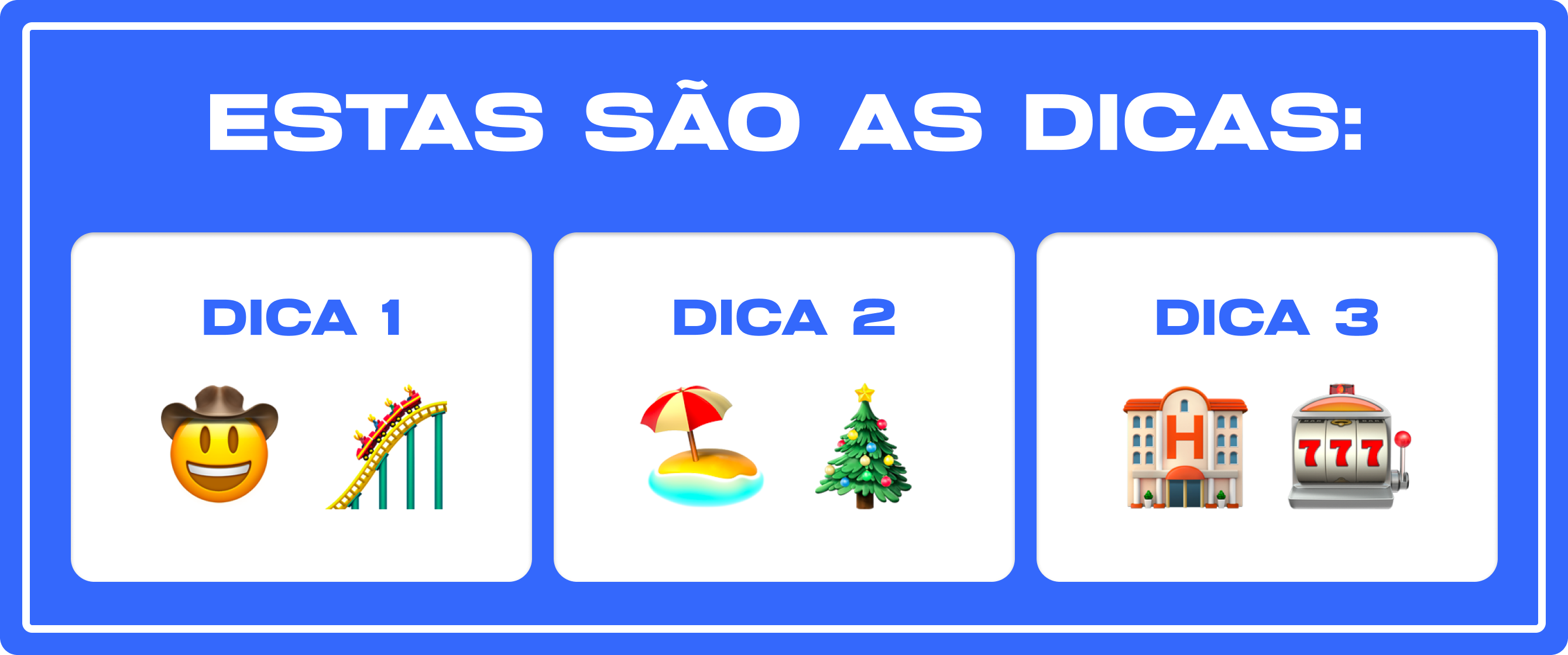 Dicas, Página 2 de 3