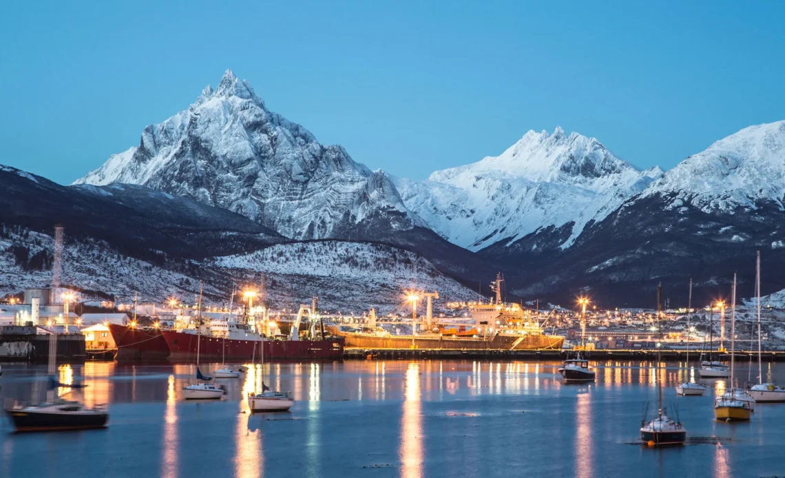 Viagem para a cidade de Ushuaia