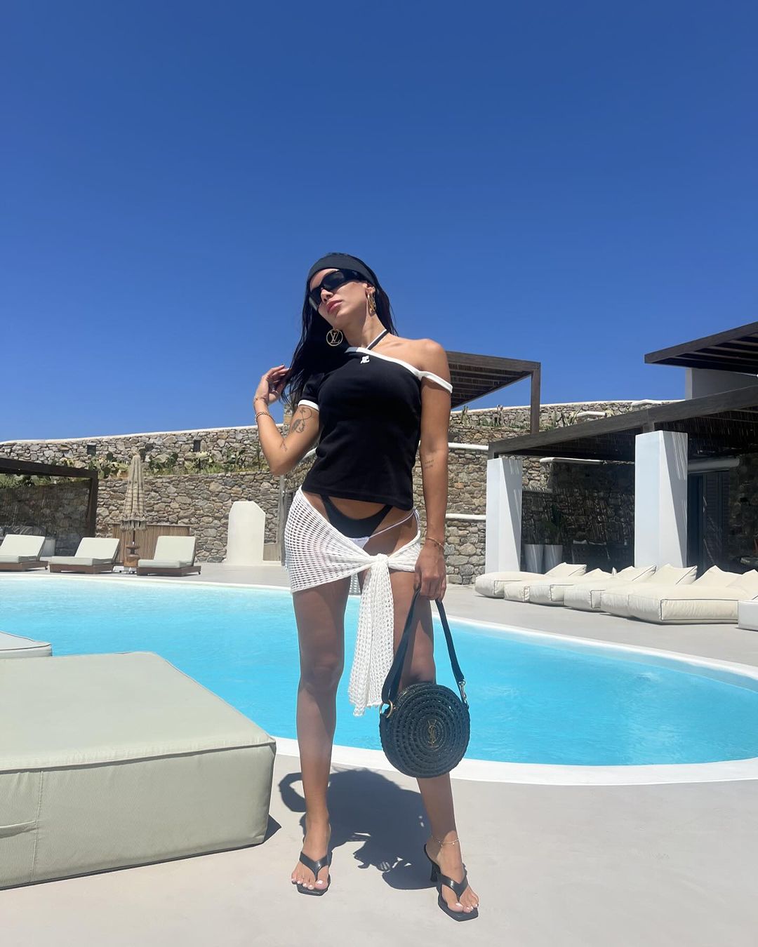 Anitta viagem Grécia Santorini