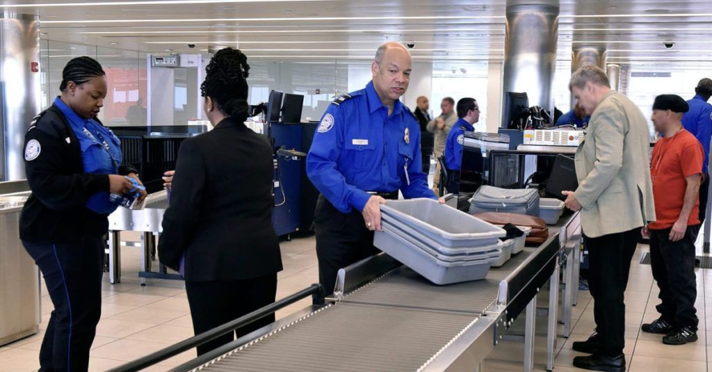 Segurança nos aeroportos