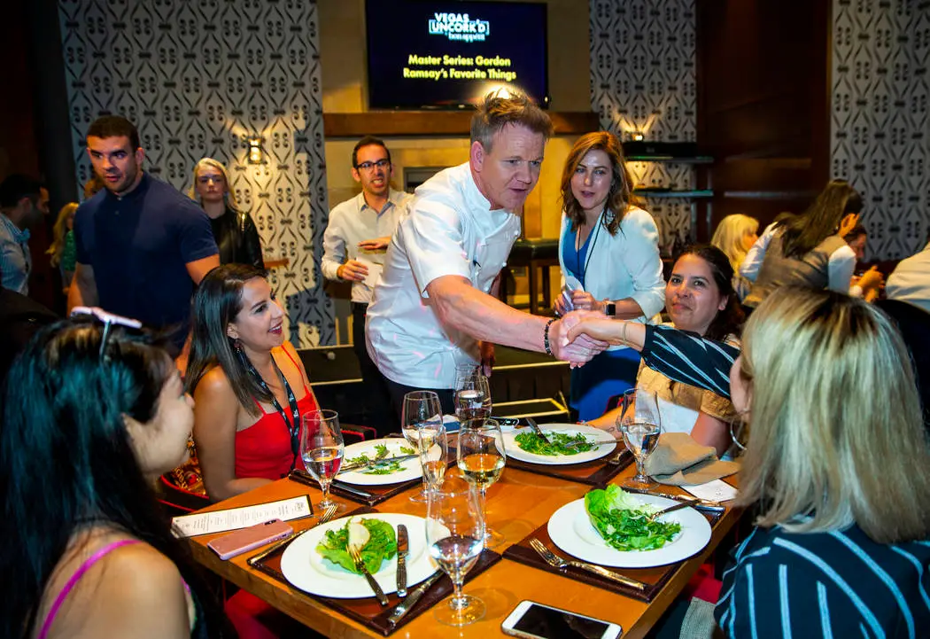 Restaurante Gordon Ramsay, em Las Vegas