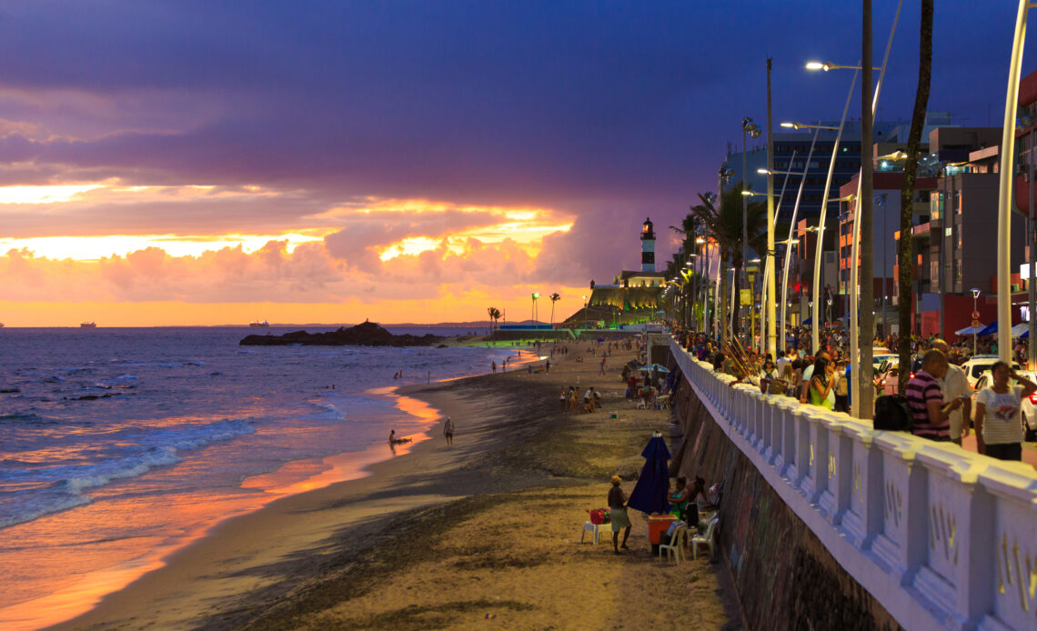 Salvador cidade visitantes