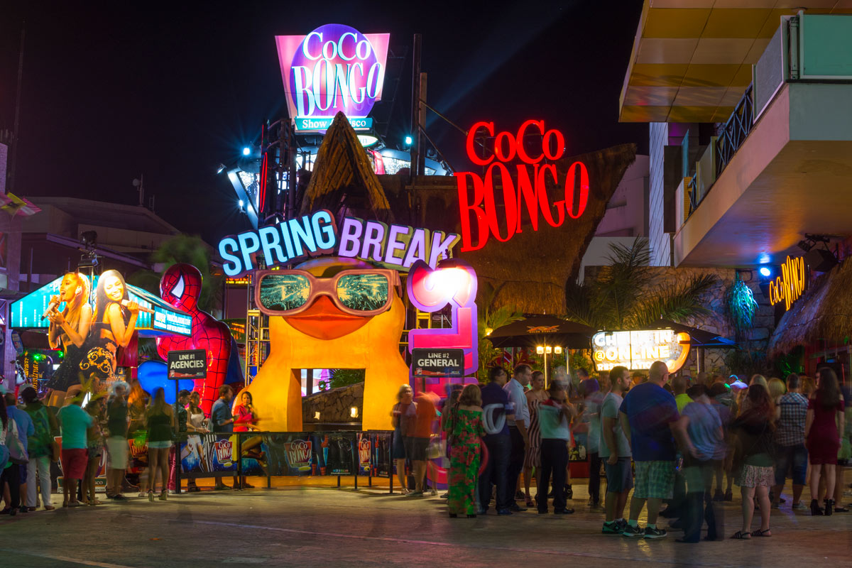 Coco Bongo, em Cancun