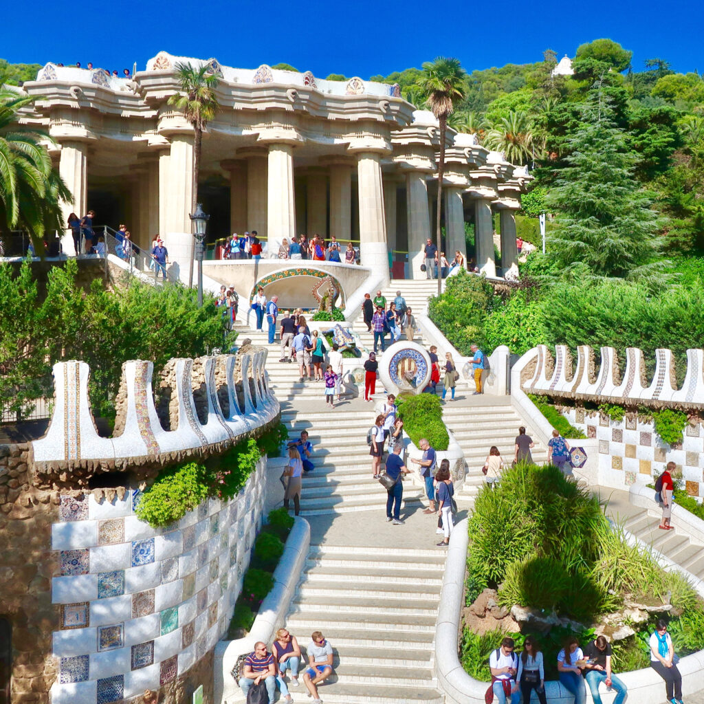 Parc Guell, em Barcelona