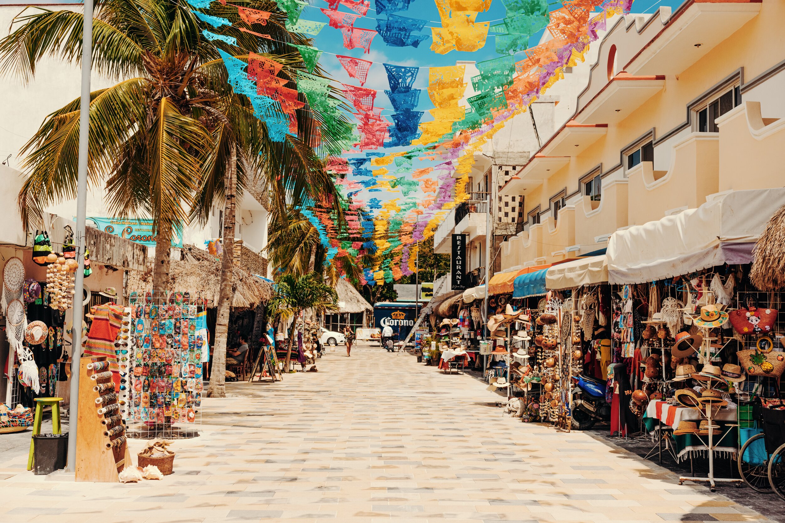 Quinta Avenida, em Playa del Carmen