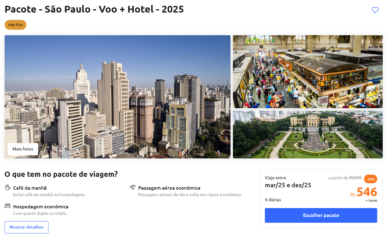 São Paulo, Hurb, Natal, 2025