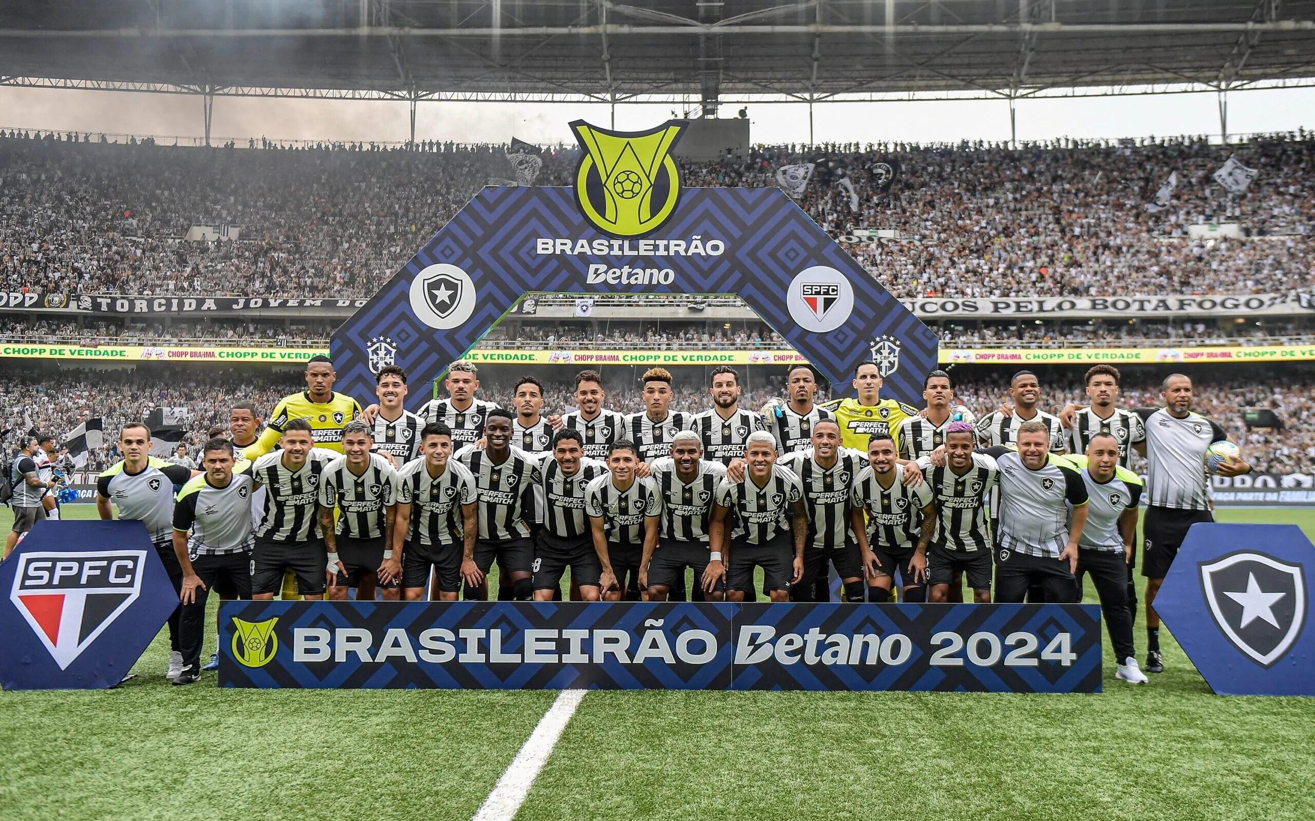 férias, elenco, jogadores, botafogo