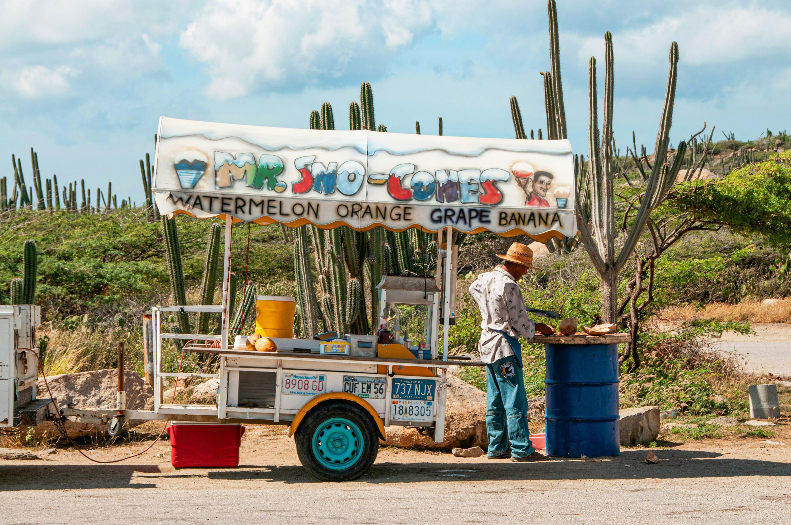 Vendedor em Aruba