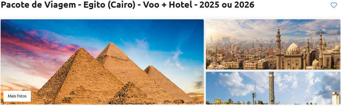 cairo pacote